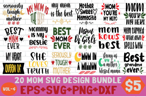 20 Mom SVG PNG Files: An Embroidery Design Review
