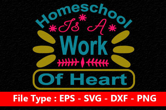 Homeschool Mom SVG Design: A Work of Heart Review