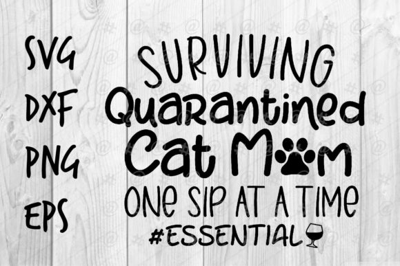 Quarantined Cat Mom SVG: An Embroidery Review