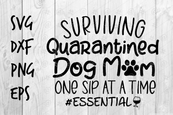 Quarantined Dog Mom SVG: An Embroidery Review