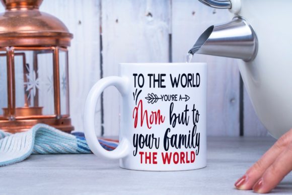 To the World You're a Mom SVG: Embroidery Review